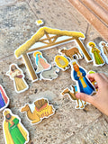 Quiet Nativity Set (a Christmas bath toy!)