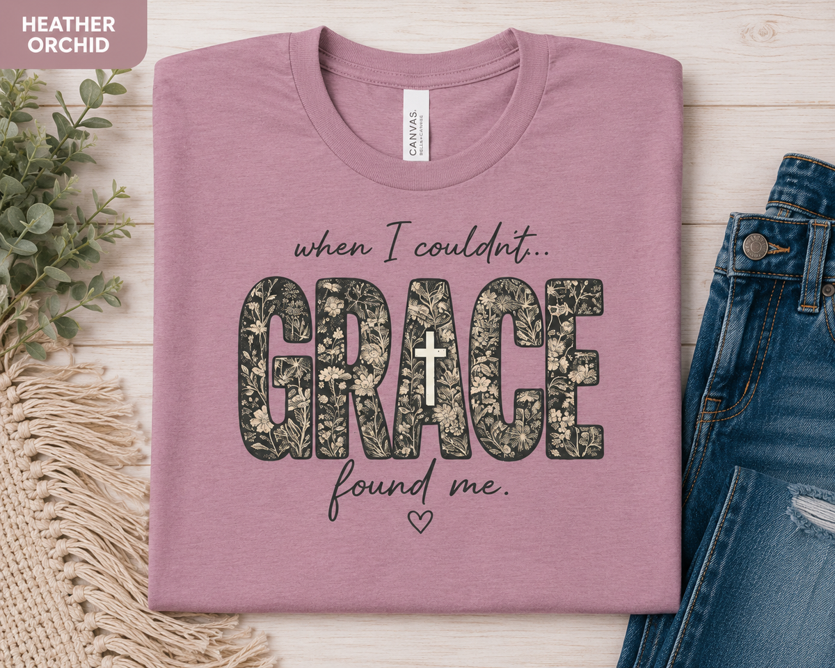 Floral Grace Christian Tee