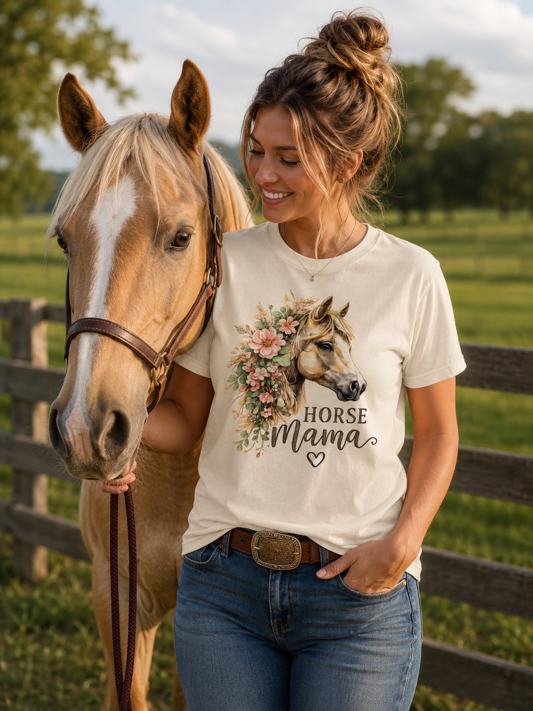 Horse Momma Equestrian Tee
