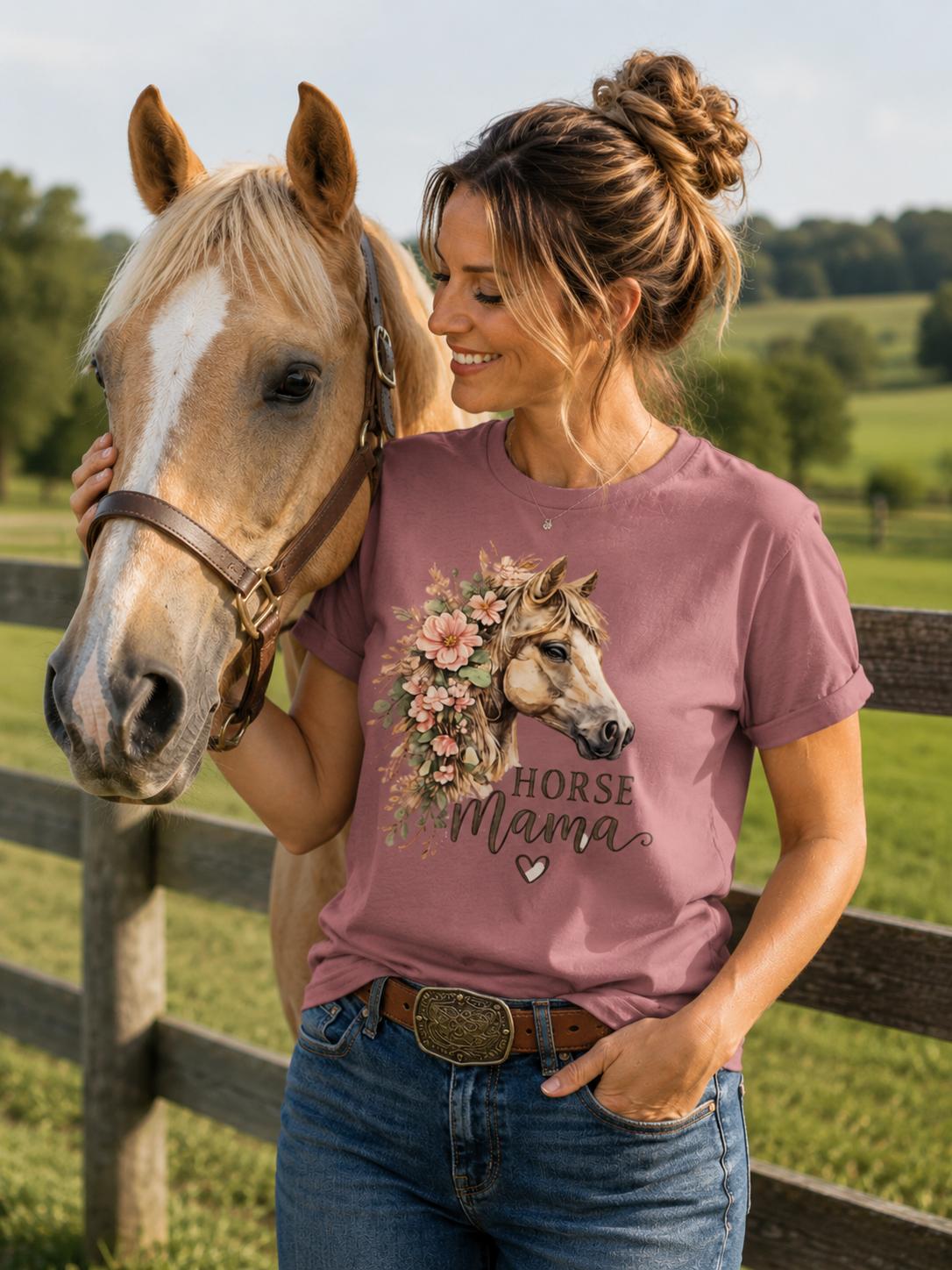 Horse Momma Equestrian Tee
