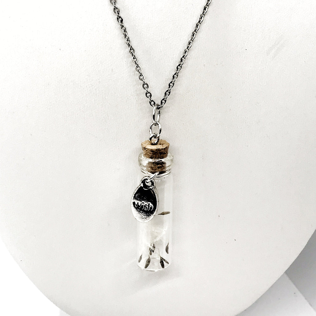 Dandelion Wish Necklace, Dandelion Necklace,  Wish Necklace,  Daughter Gift, Wishes And Dreams, Granddaughter Gift, May Wishes Come True