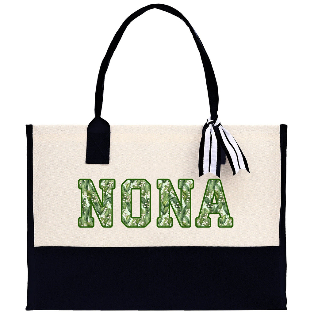 Nana Canvas Tote Bag | Grandma Gift & Weekend Bag