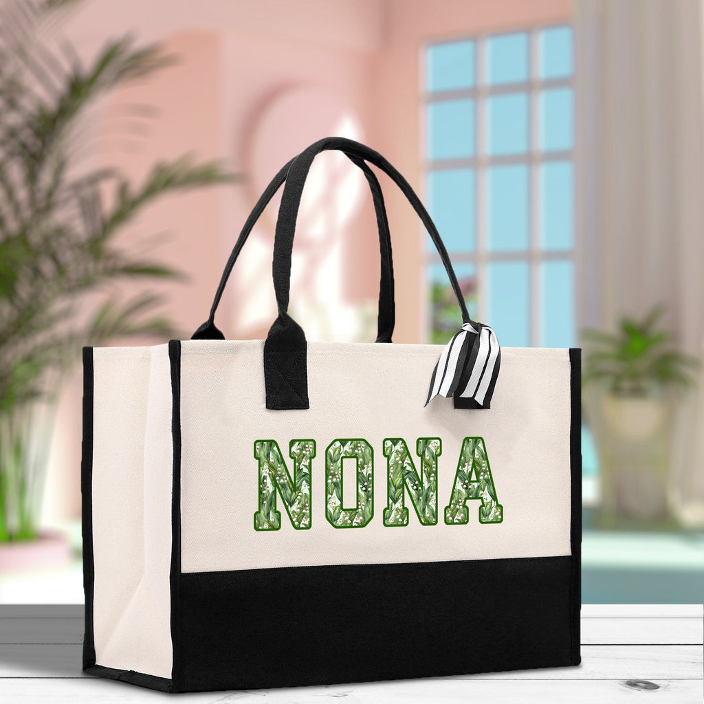 Nana Canvas Tote Bag | Grandma Gift & Weekend Bag