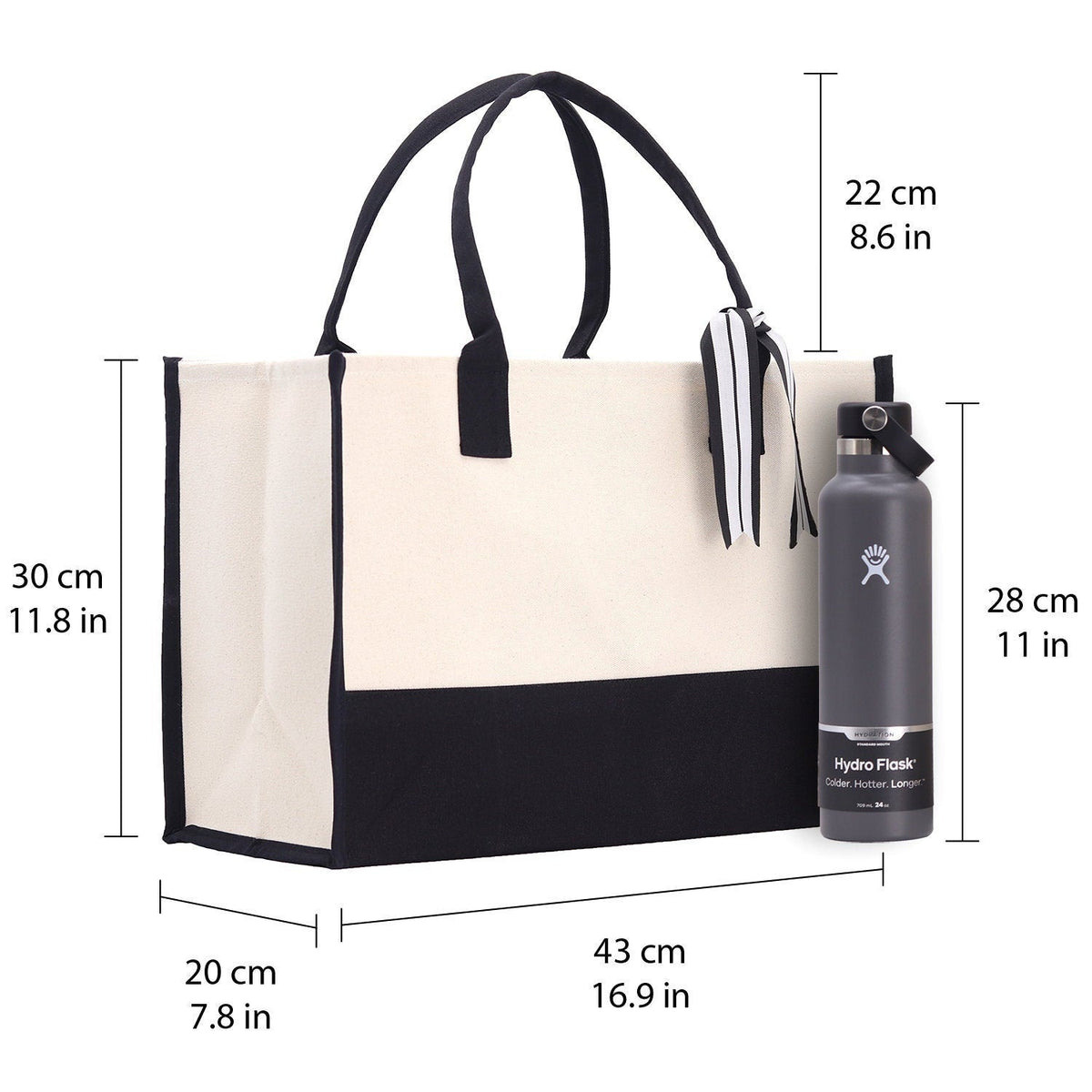 Nana Canvas Tote Bag | Grandma Gift & Weekend Bag