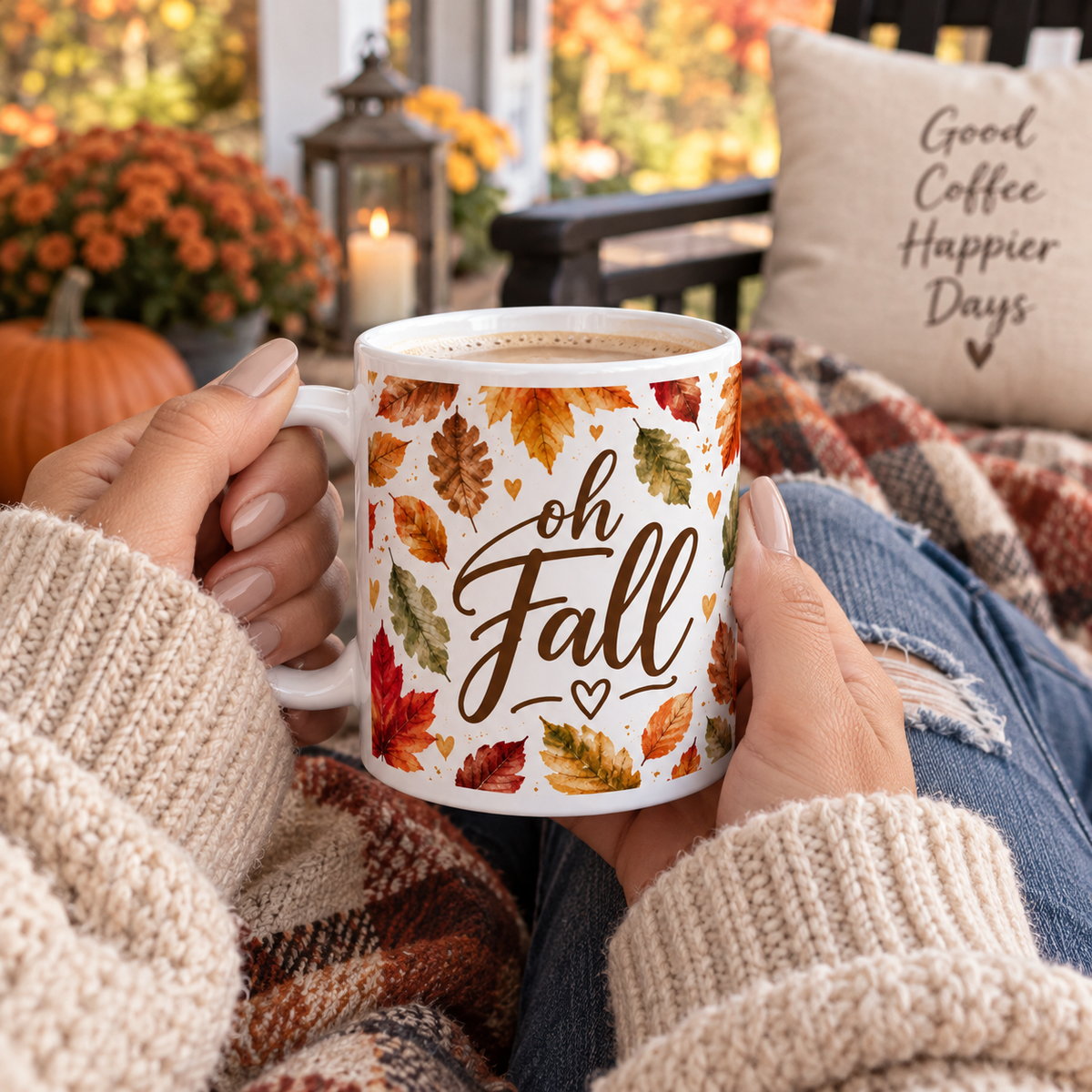 Oh Fall Autumn Coffee Mug