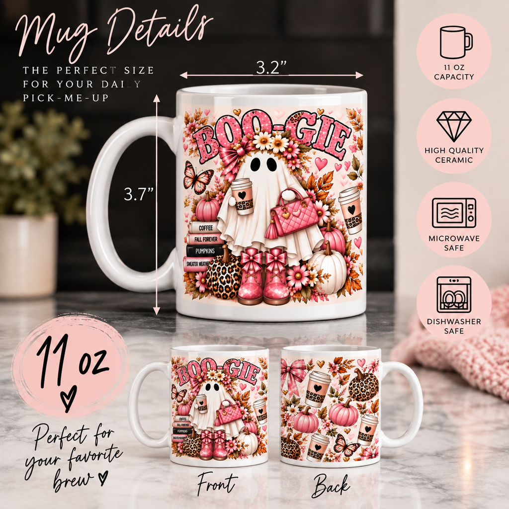 Boo-Gie Ghost Coffee Mug